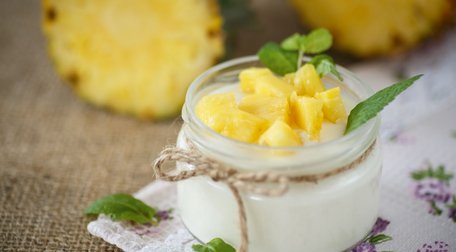 Mousse de piña